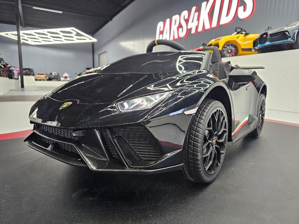 Kinderauto Lamborghini Huracan - soft start - leren zit - RC, Kinderen en Baby's, Speelgoed |Speelgoedvoertuigen, Ophalen of Verzenden