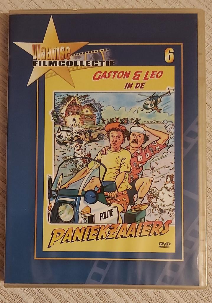 Paniekzaaiers Gaston & Leo (vtm - vrt), Alle leeftijden, Ophalen of Verzenden, Zo goed als nieuw, Komedie