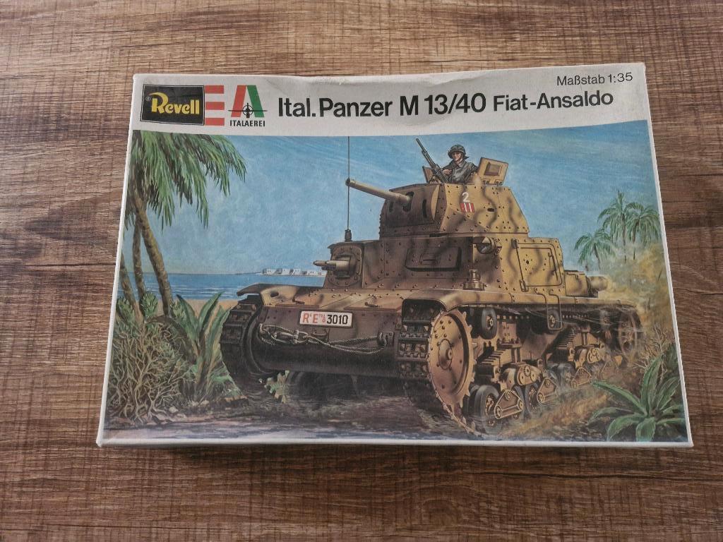Revell-Italaerei Panzer italien 1/35 M13/40 Fiat Ansaldo, Tank, Enlèvement ou Envoi, Revell, Comme neuf