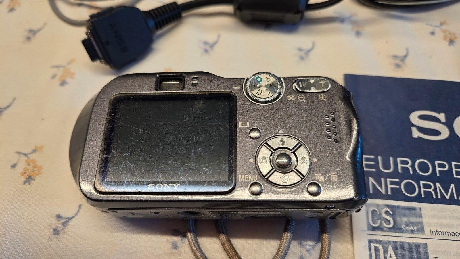 Sony Cyber-shot P, Ophalen of Verzenden, Compactcamera, Sony, Minder dan 4 keer