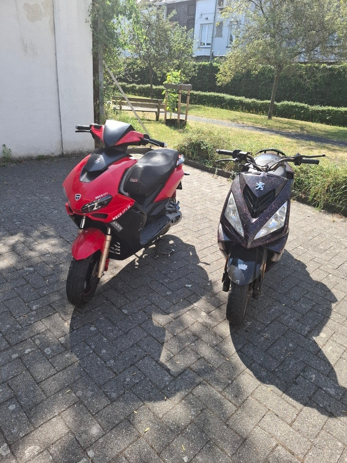 2 brommers projectje´s, Vélos & Vélomoteurs, Enlèvement
