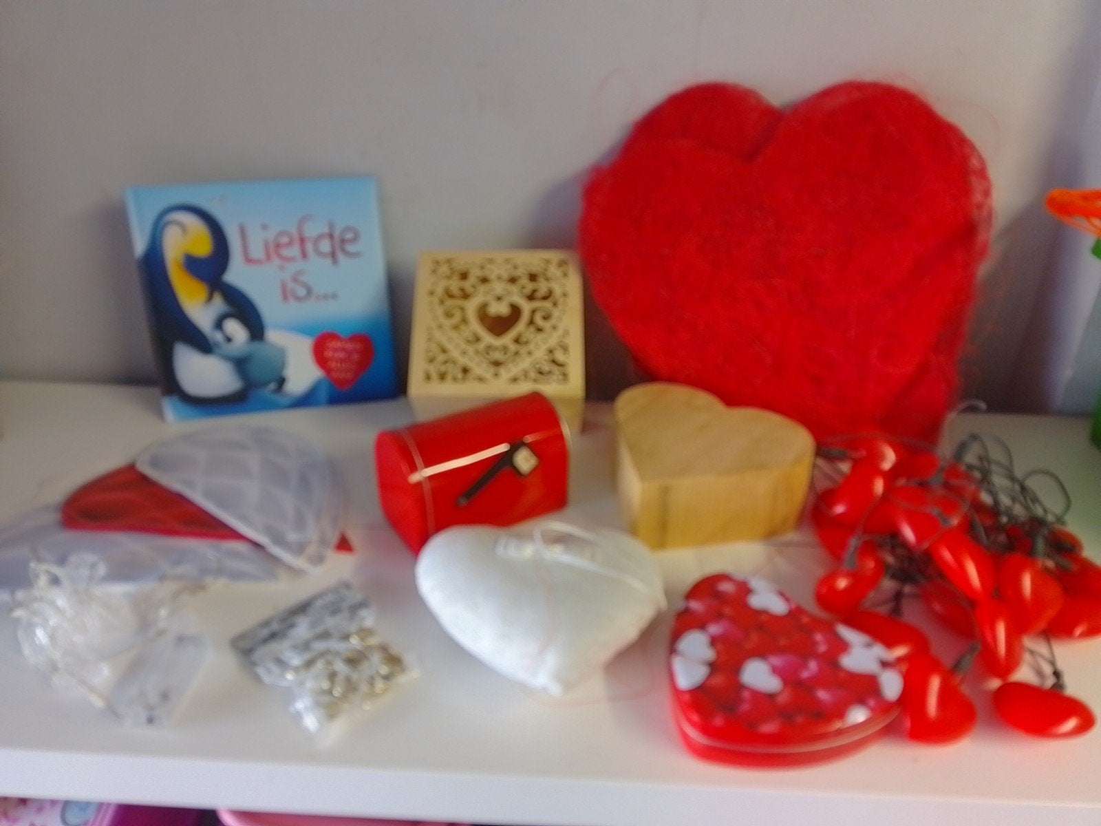 thema doos de liefde/houden van, Ophalen of Verzenden