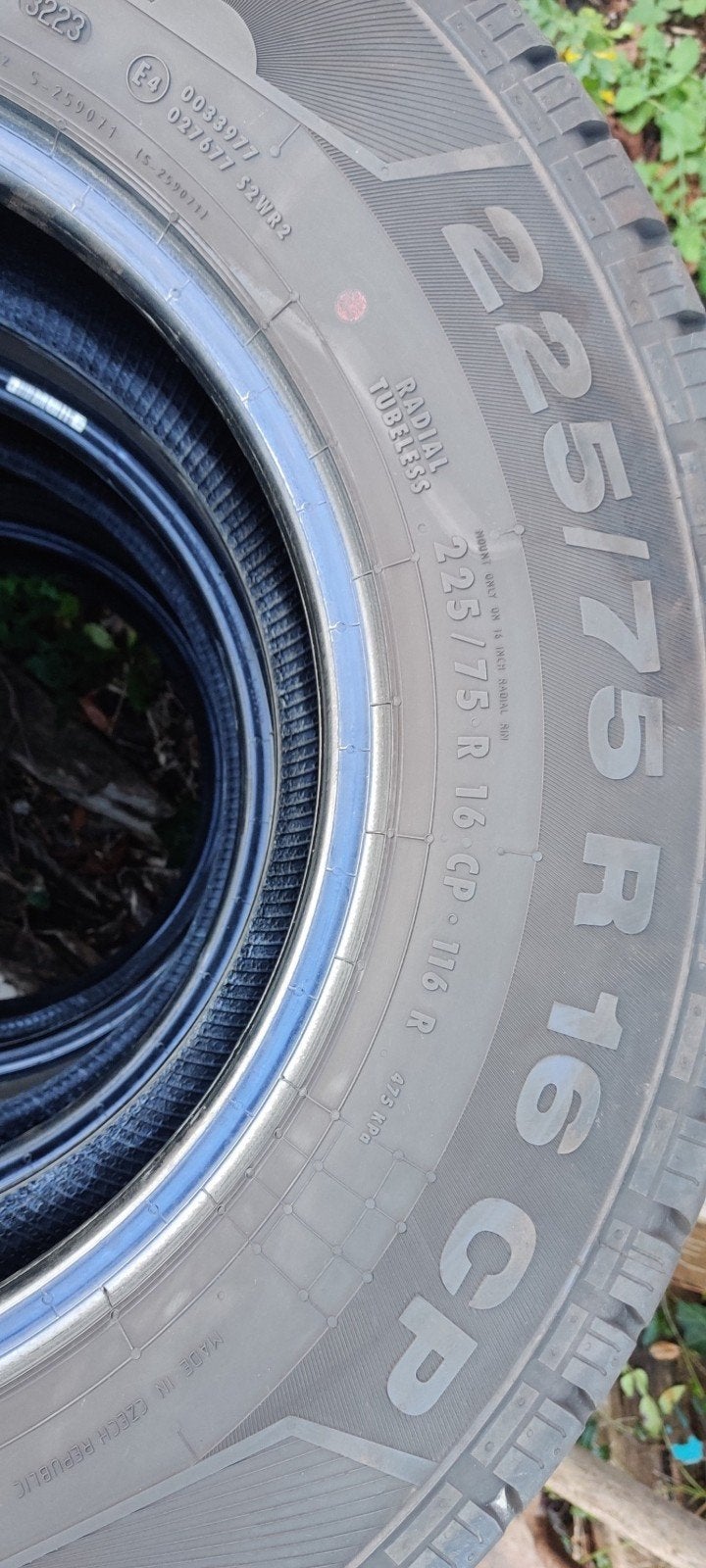 Banden 225/75 R16 CP, Ophalen, Zomerbanden