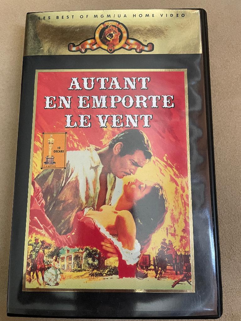 Gone with the Wind/Autant en emporte le vent - VHS, Cd's en Dvd's, Ophalen of Verzenden, Zo goed als nieuw