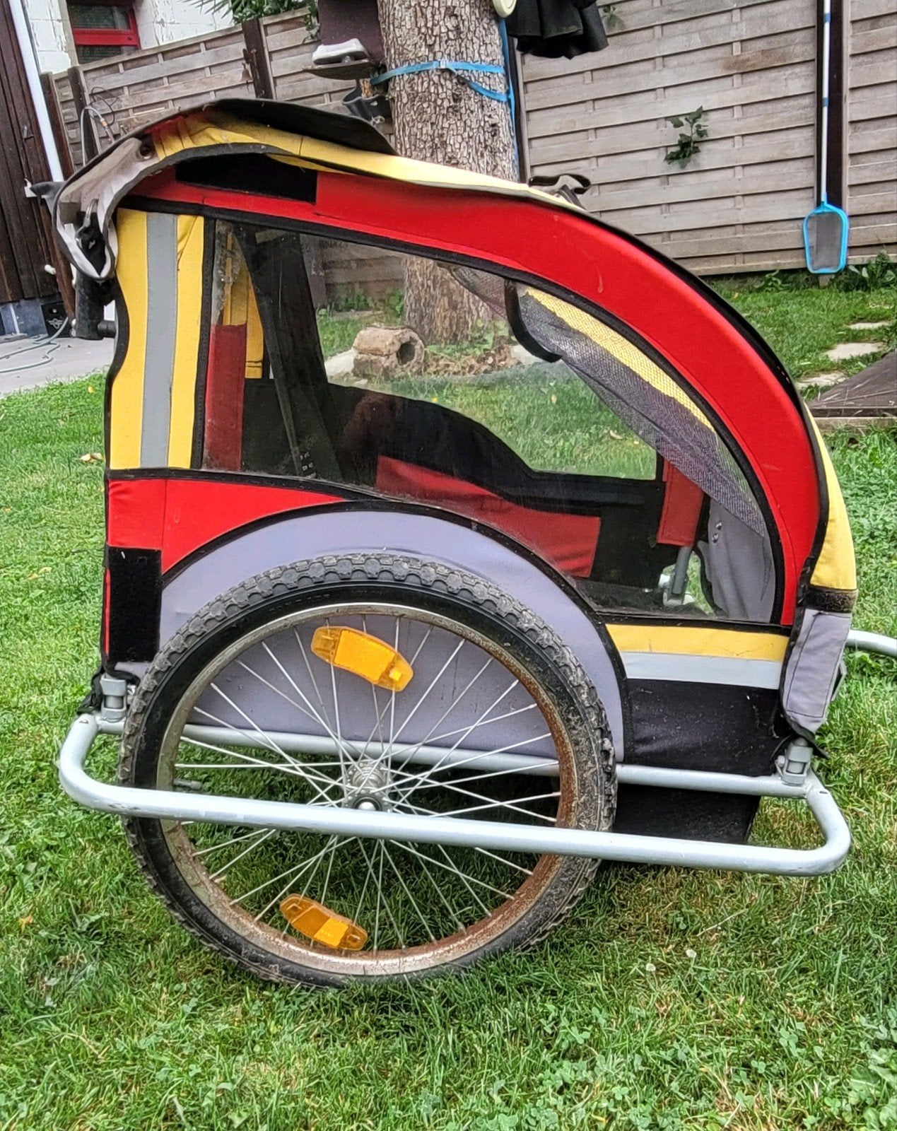 remorque vélo pour enfants 2 en 1 (poussette tout terrain), Enlèvement, Remorque pour enfant