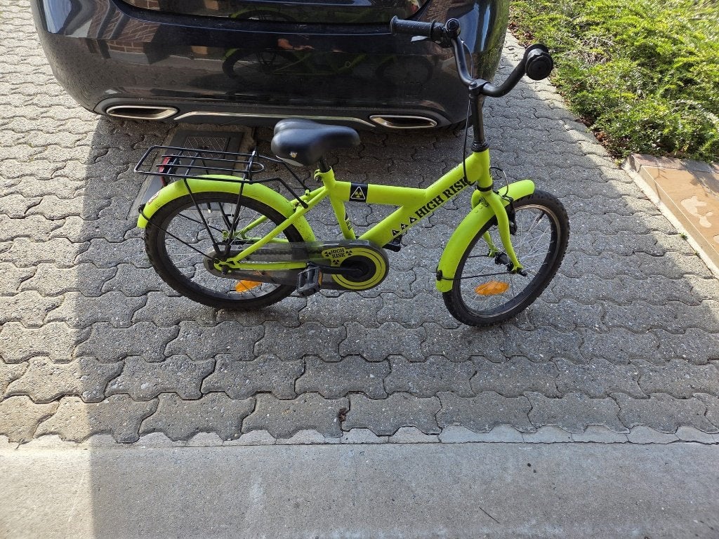 Kinderfiets, Ophalen, Gebruikt