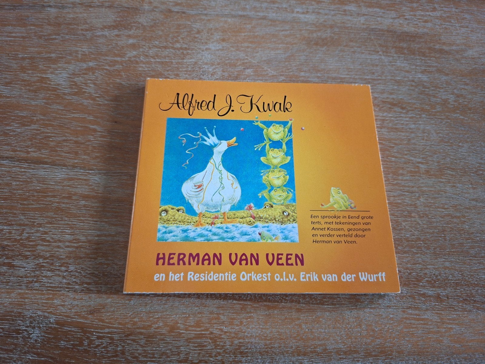 Cd Alfred J Kwak - Herman van Veen, Ophalen of Verzenden, Zo goed als nieuw