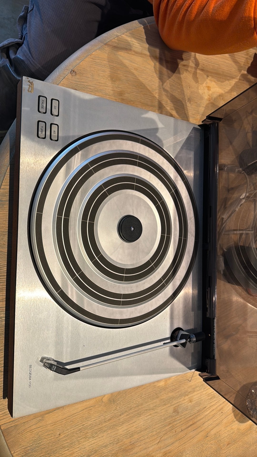 Bang & olufsen platendraaier  beogram 1700, Audio, Tv en Foto, Ophalen of Verzenden, Zo goed als nieuw