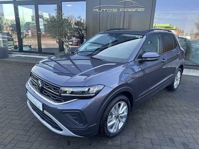 Volkswagen T-Cross 1.0 TSI DSG Automaat NIEUW 0KM 3 JAAR, Autos, Volkswagen, Achat, Entreprise, Noir, 5 places