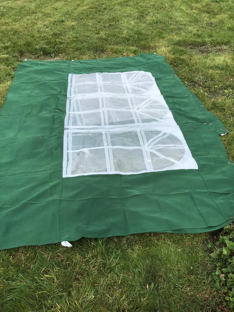 Tent zijwanden, Ophalen, Partytent