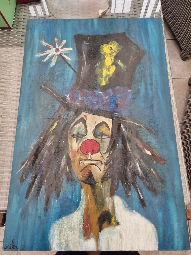Clown, Antiek en Kunst, Ophalen of Verzenden