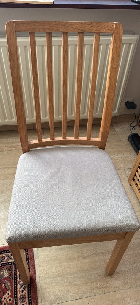 6 Eetkamerstoelen, Maison & Meubles, Comme neuf, Brun, Enlèvement, Cinq, Six Chaises ou plus