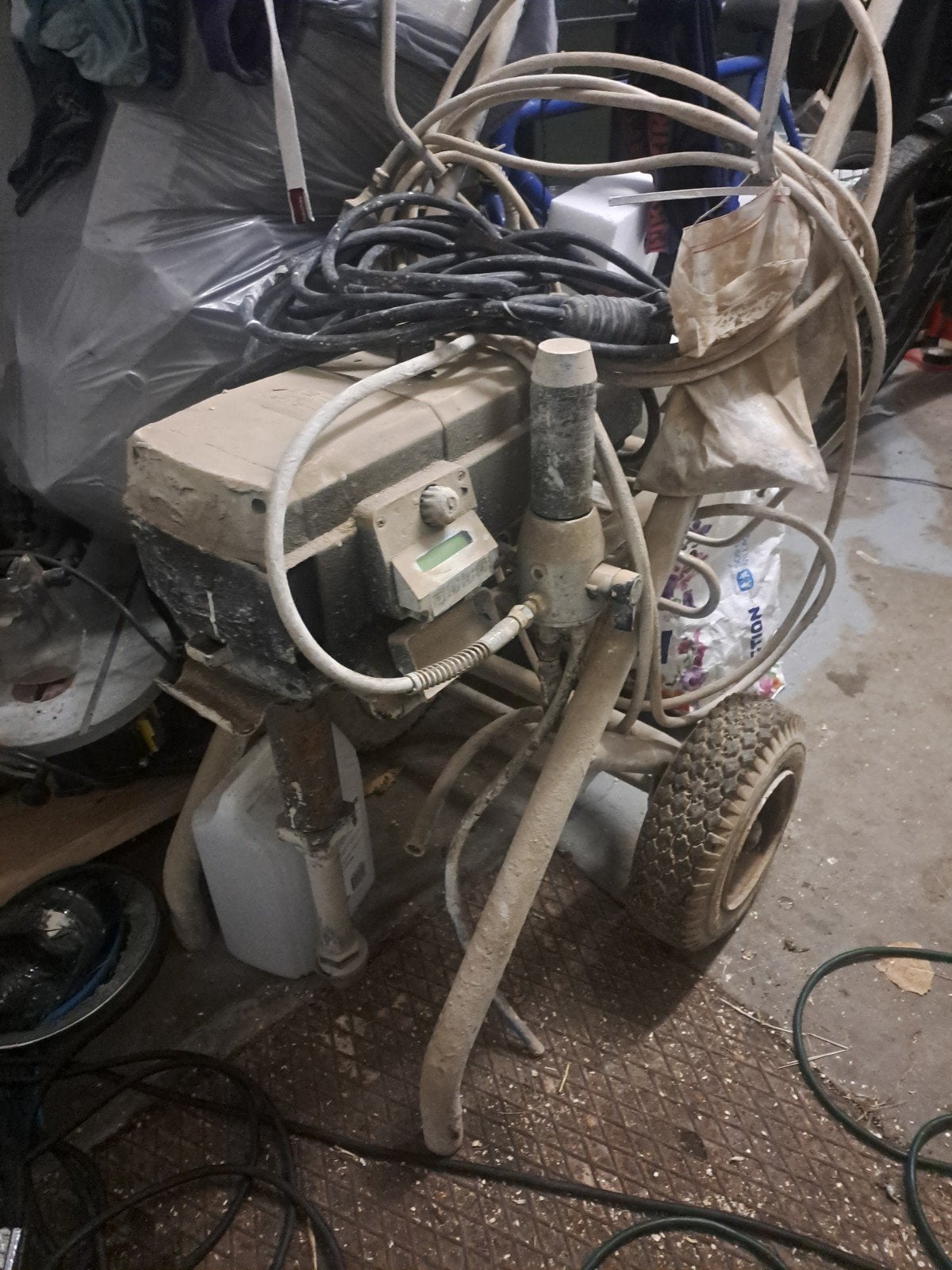 Machine wagner, Ophalen