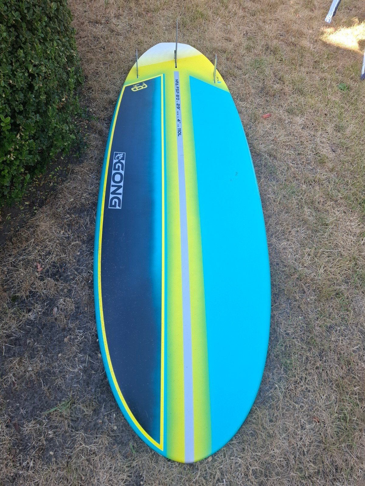 sup surf board Gong NFA FPS 8'0, Watersport en Boten, Golfsurfen, Ophalen, Gebruikt, Longboard, Met vinnen