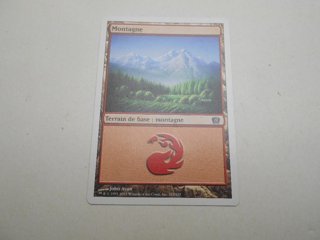 magic card The gathering Terrain de base montagne, Enlèvement ou Envoi, Neuf