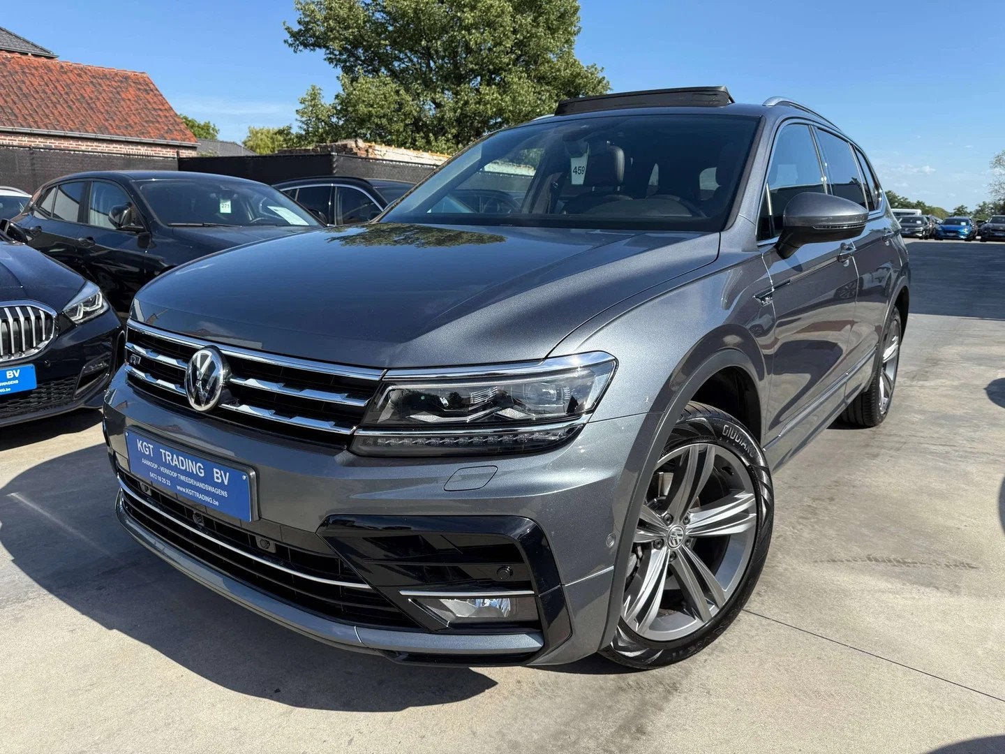 Volkswagen Tiguan Allspace 2.0 TDI 7 ZIT AUTOMAAT R-LINE NAV, Argent ou Gris, Diesel, Automatique, SUV ou Tout-terrain
