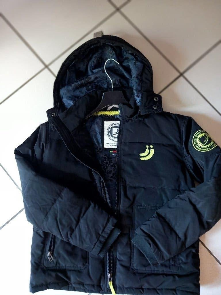 J&JOY - veste hiver - capuche - L.M. - taille 10 ans, Enfants & Bébés, Garçon, Comme neuf, J&joy, Manteau