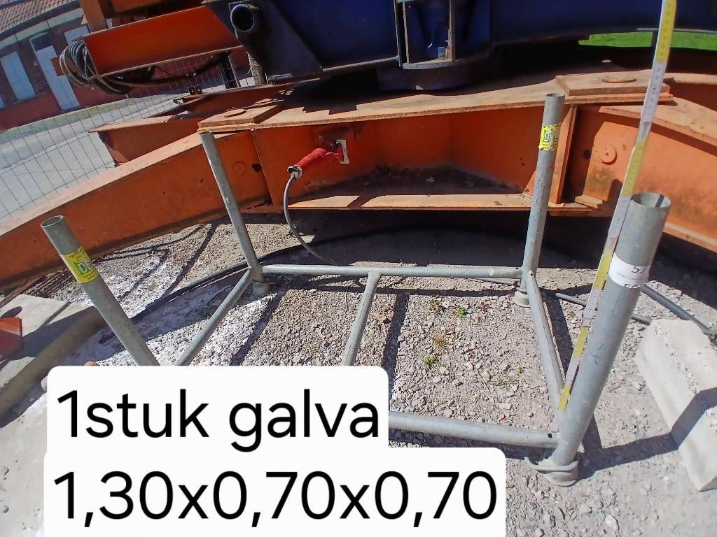 Schoorbak/ stapelrek, Doe-het-zelf en Bouw, Ophalen, Zo goed als nieuw
