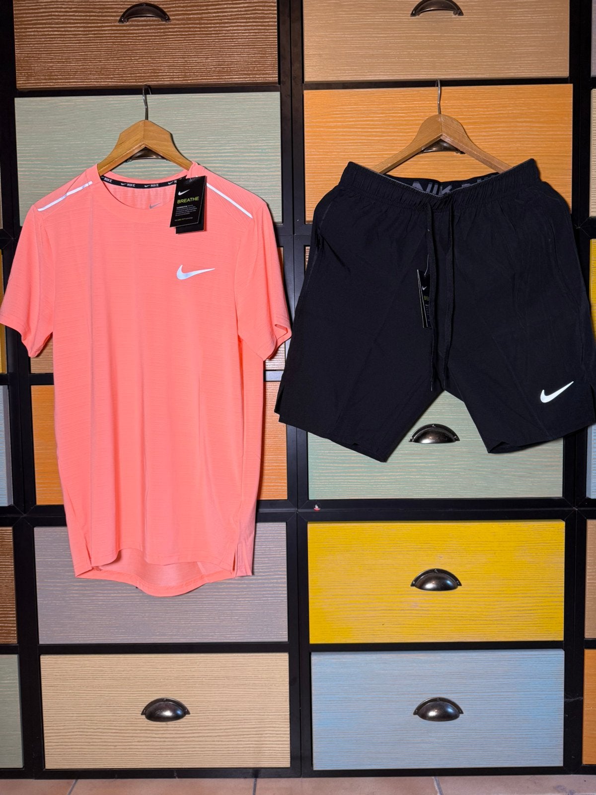 Ensemble Nike Running homme, Ophalen of Verzenden, Nieuw, Maat 48/50 (M), Oranje