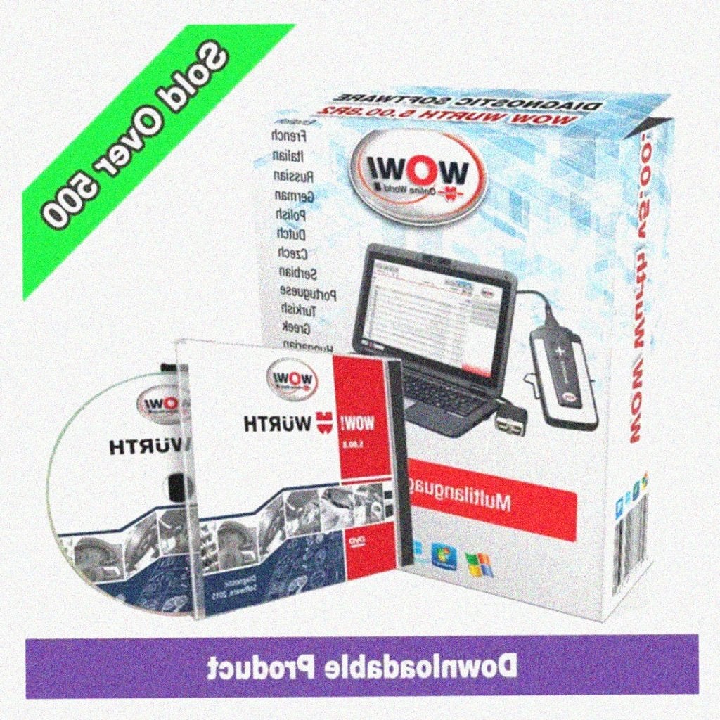 WOW WURTH OBD-SOFTWARE VOOR DE SNOOPER DOWNLOADLINK, Autos : Divers, Modes d'emploi & Notices d'utilisation, Envoi