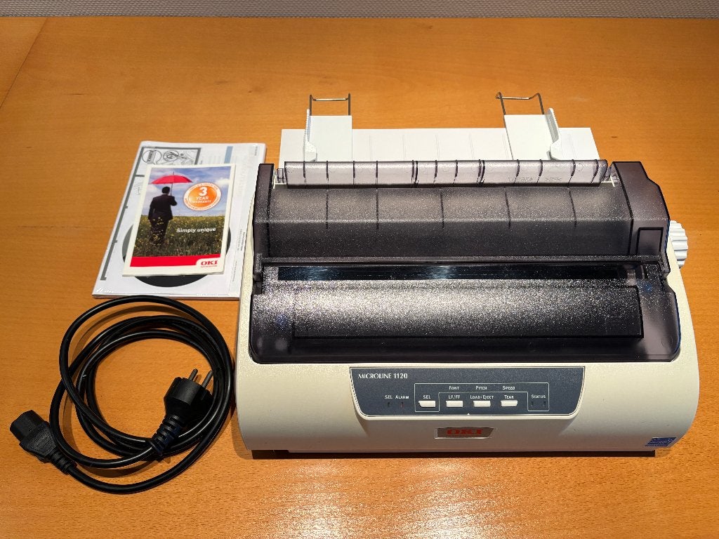 OKI Microline 1120 Dot Matrix printer, Informatique & Logiciels, Imprimantes, Impression noir et blanc, OKI, Imprimante, Enlèvement