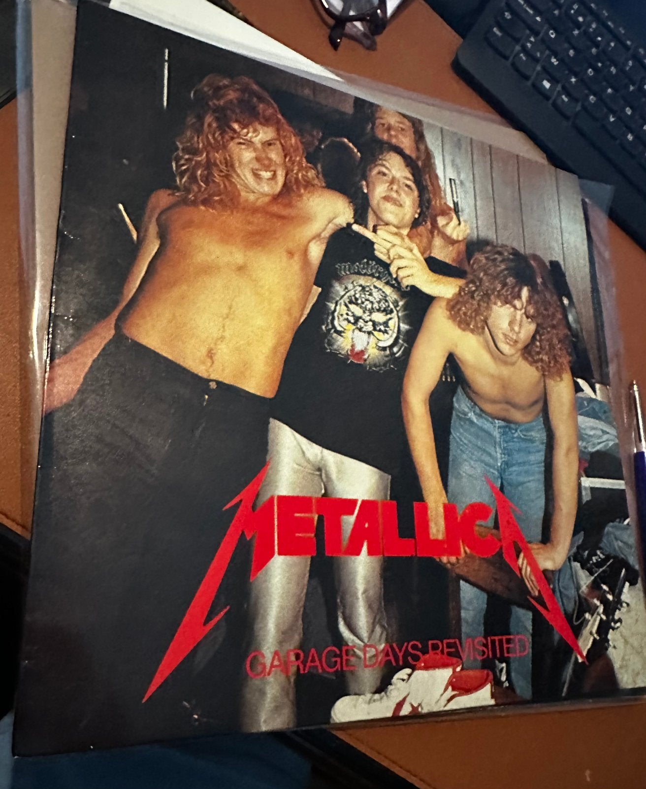 Metallica garage days revisted, Pochette photo, Thrash metal, Enlèvement ou Envoi, Comme neuf