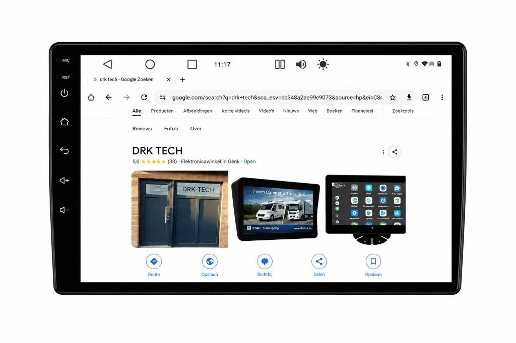 9” Android Camper, Auto GPS Navigatie Tablet Europa Map-TMC, Neuf, Info@drktech.be, Enlèvement ou Envoi, Oosterwennel 35 Genk