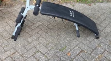 Buikspiertoestel, Sport en Fitness, Ophalen, Gebruikt, Buik, Fitnessbank