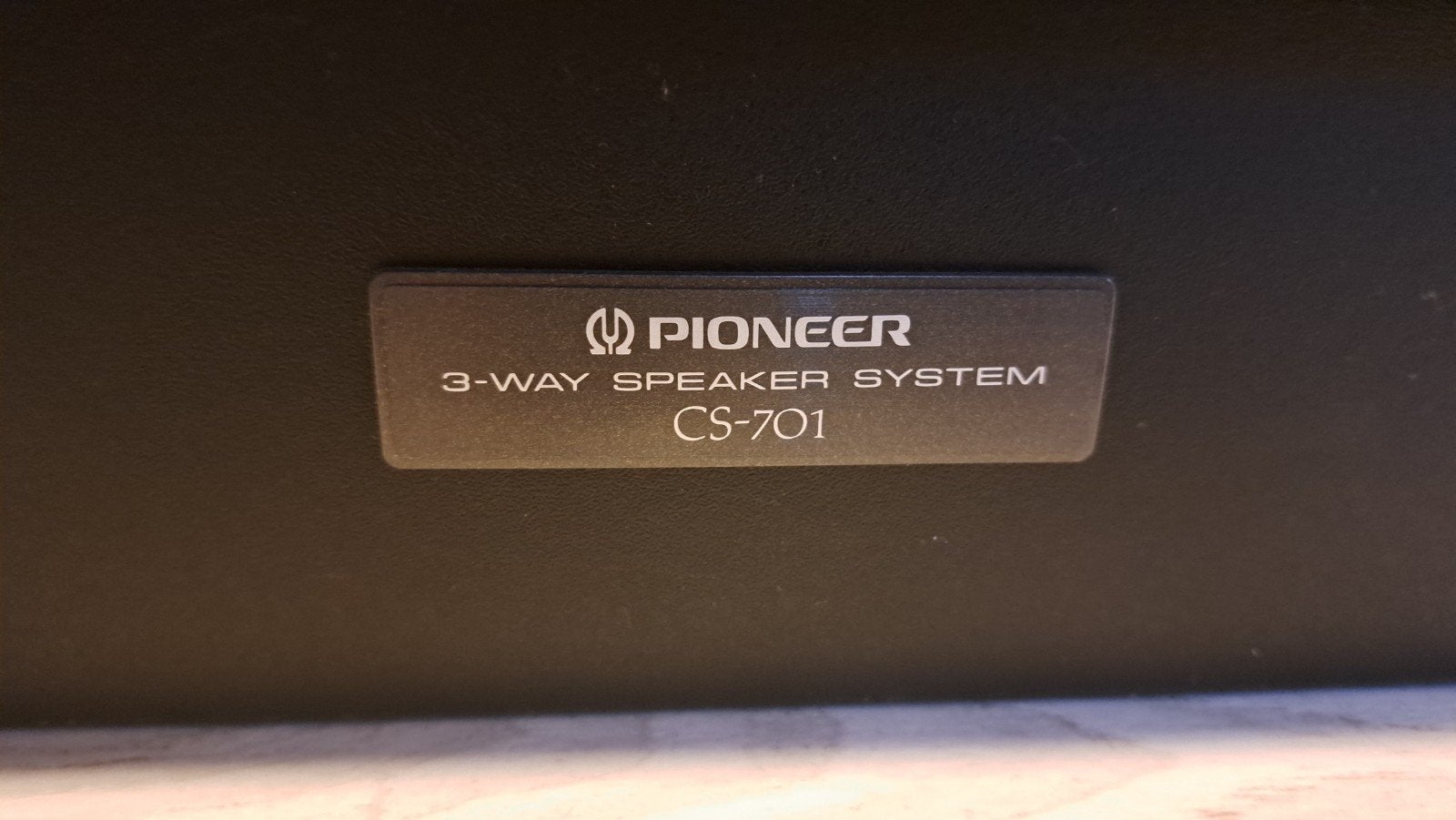 2 enceintes baffles Pioneer cs-701, TV, Hi-fi & Vidéo, Enlèvement, Enceintes stéréo, 150 watts ou plus, Pioneer