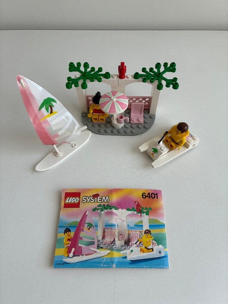 lego 6401 - seaside cabana, Ophalen, Overige thema's, Lego, Zo goed als nieuw