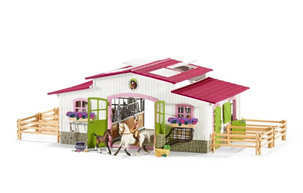 Schleich manege, Ophalen
