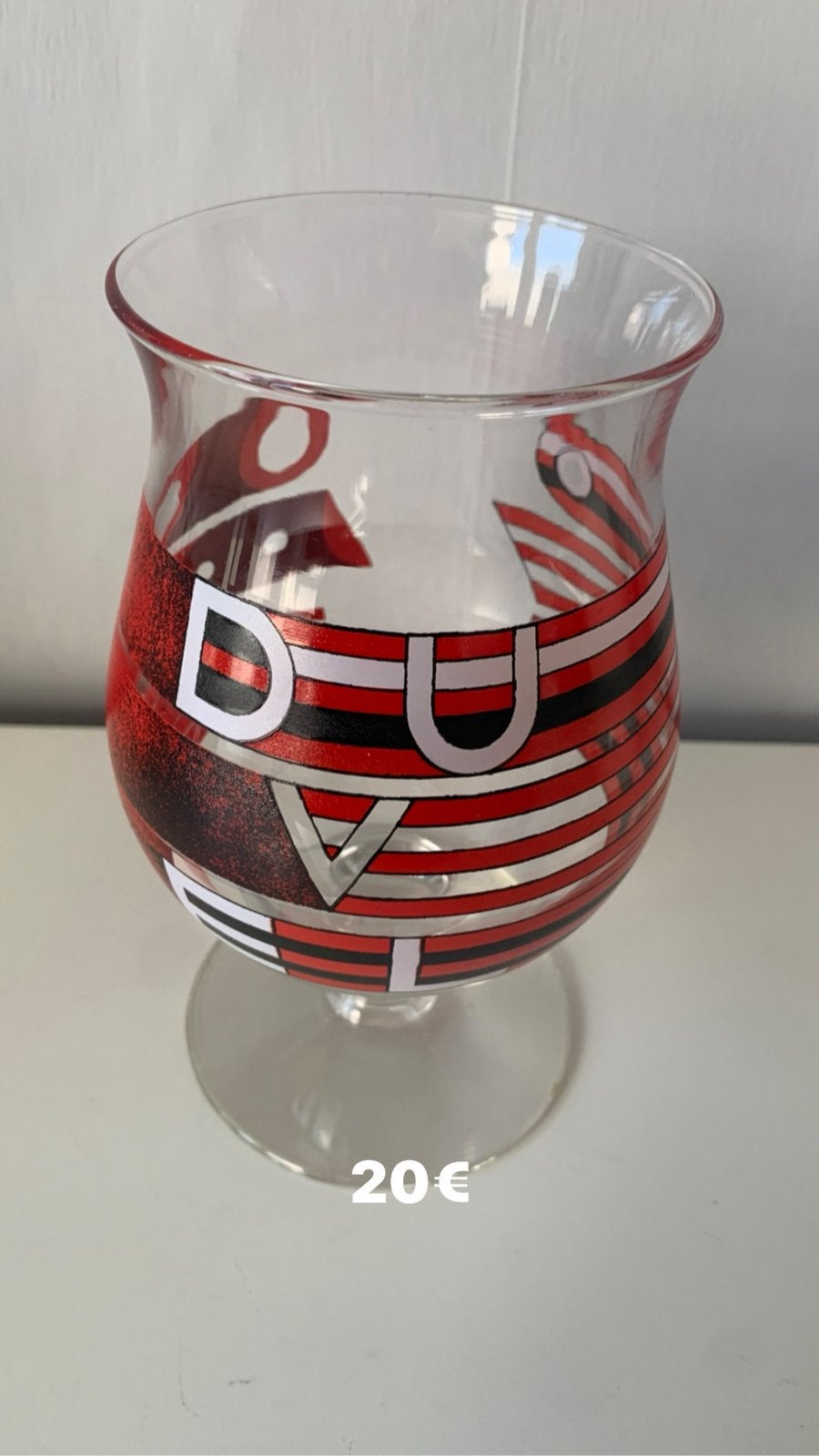 Verre de collection DUVEL, S. GLERUM, Collections, Enlèvement ou Envoi, Neuf