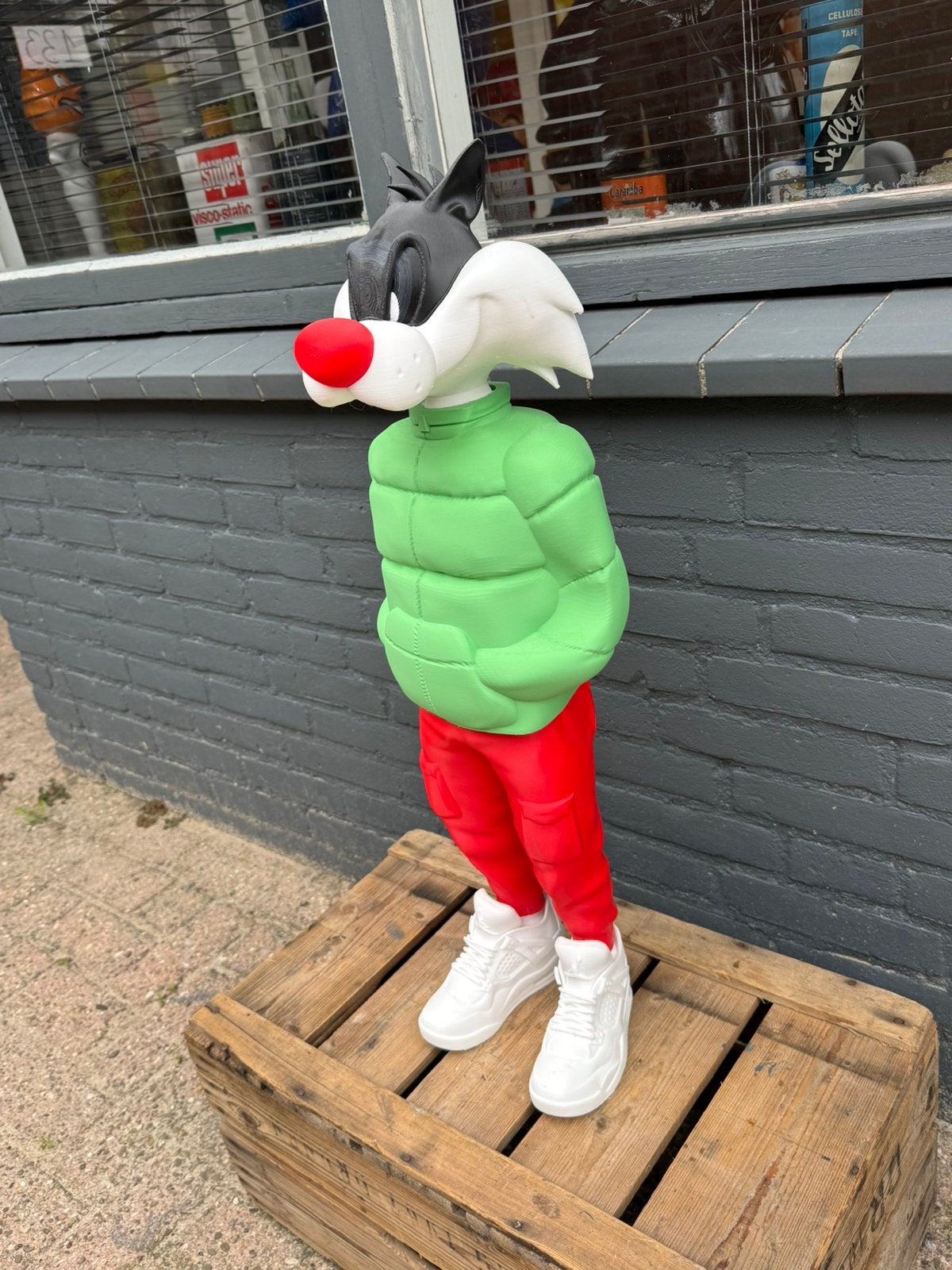 Groot Sylvester beeld, Ophalen, Gebruikt, Dier