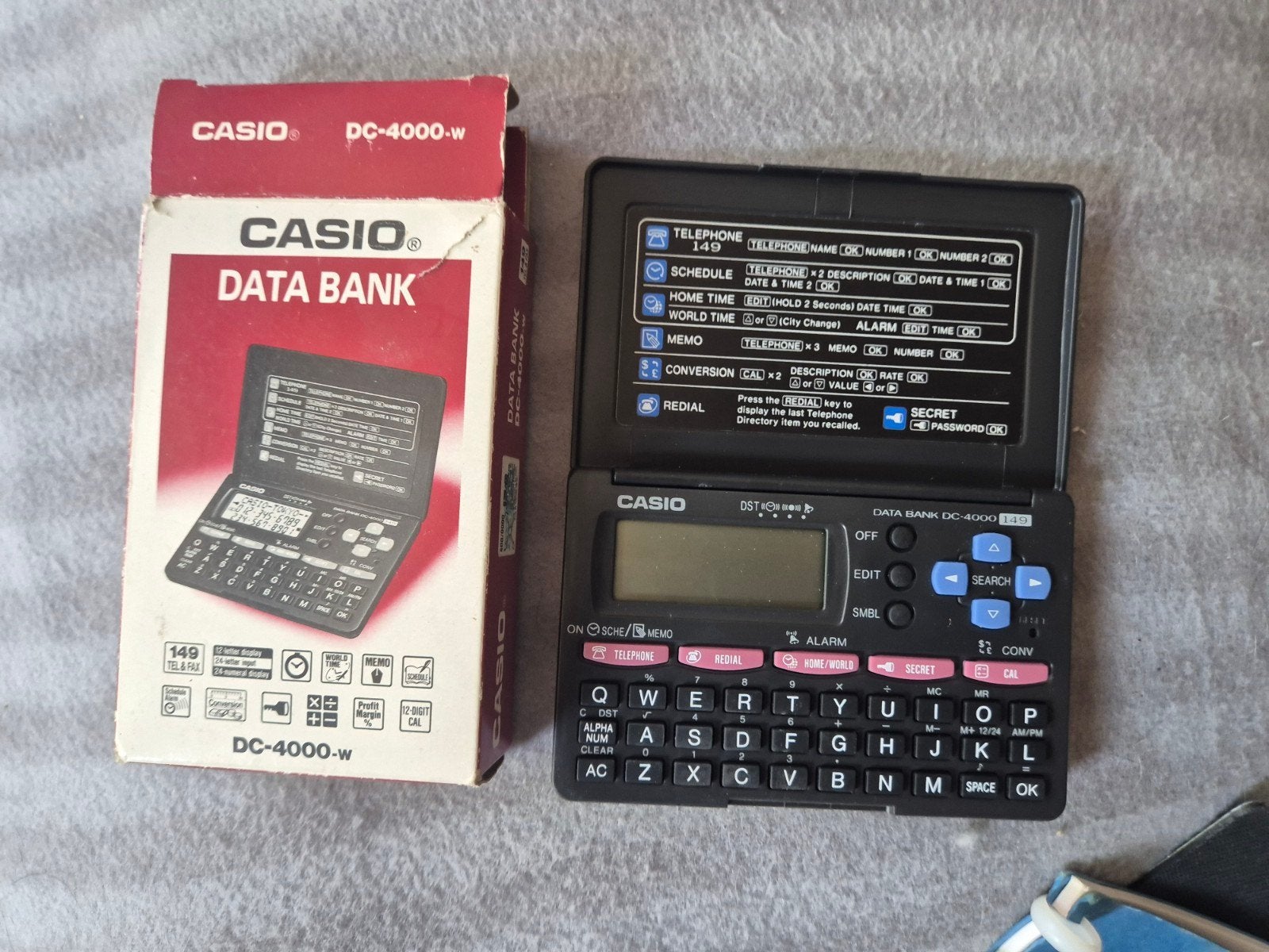 Casio data bank, Verzenden