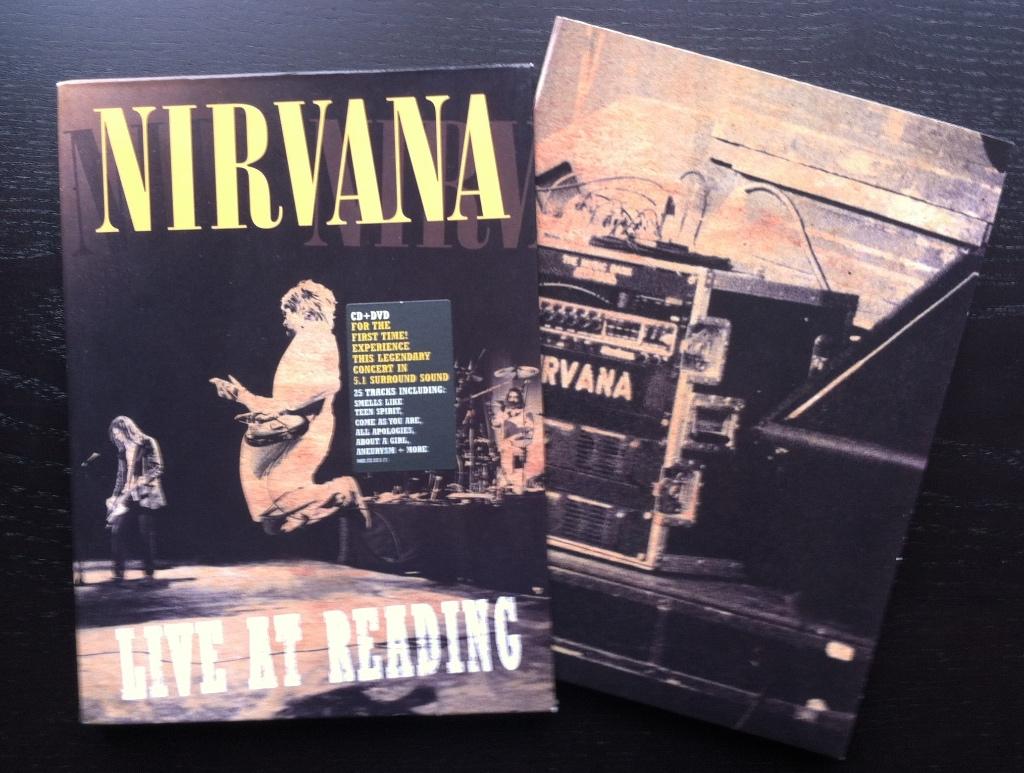 NIRVANA - Live at Reading (coffret CD et DVD), Envoi, Comme neuf, Pop rock