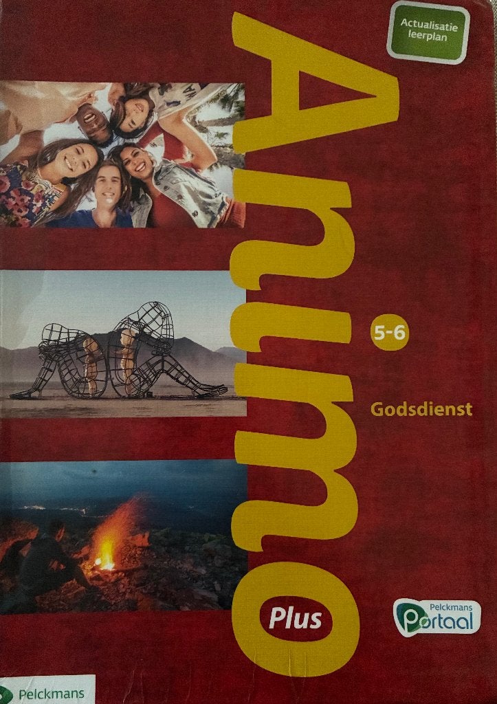 Schoolboek Godsdienst Animo5-6, Ophalen, ASO, Godsdienst en Levensbeschouwing, Zo goed als nieuw