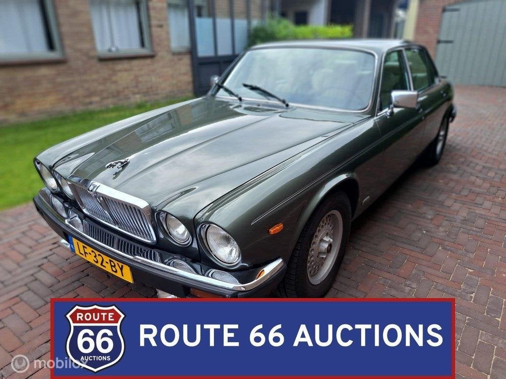 Jaguar XJ12 Series III | 1984 | Route 66 Auctions, Auto's, Zwart, Bedrijf, Handgeschakeld, Overige carrosserie