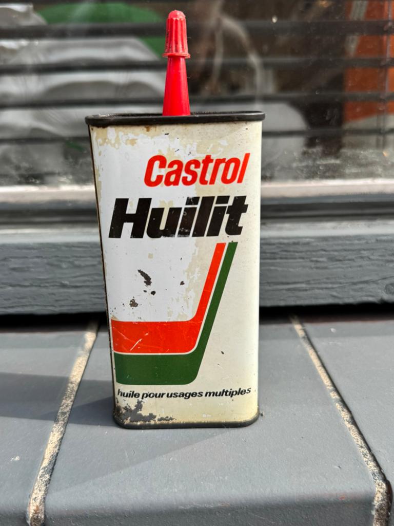 Bidon d'huile pour mains Castrol Vintage, Enlèvement ou Envoi, Utilisé, Emballage