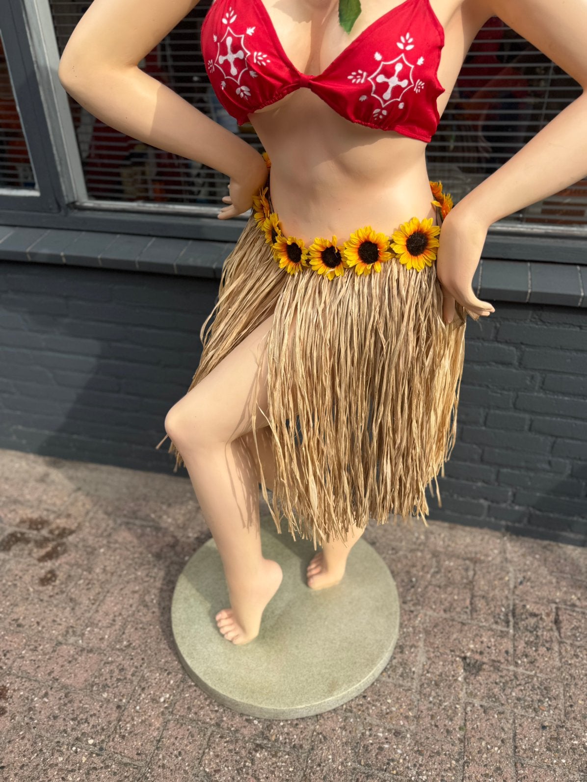 Betty Boop Hula beeld LifeSize XL, Ophalen, Gebruikt, Beeldje of Figuurtje, .