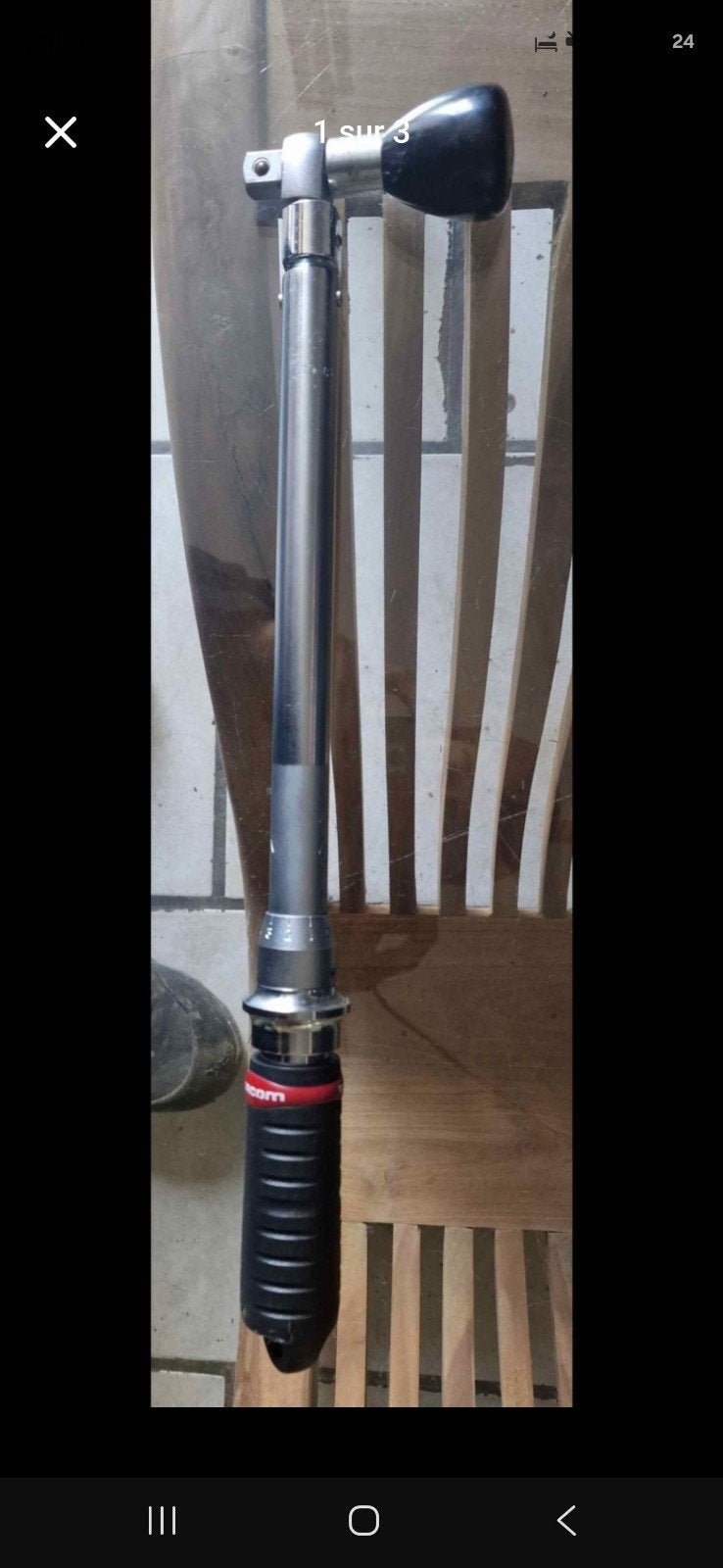 Clé dynamométrique FACOM S.306-100D 20-100 Nm, Ophalen, Zo goed als nieuw