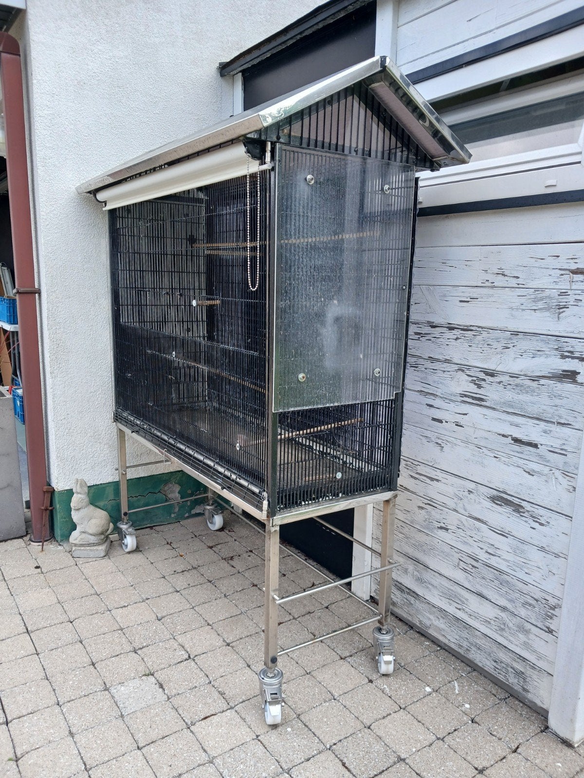Grote vogelkooi op wielen, Dieren en Toebehoren, Ophalen, Vogelkooi