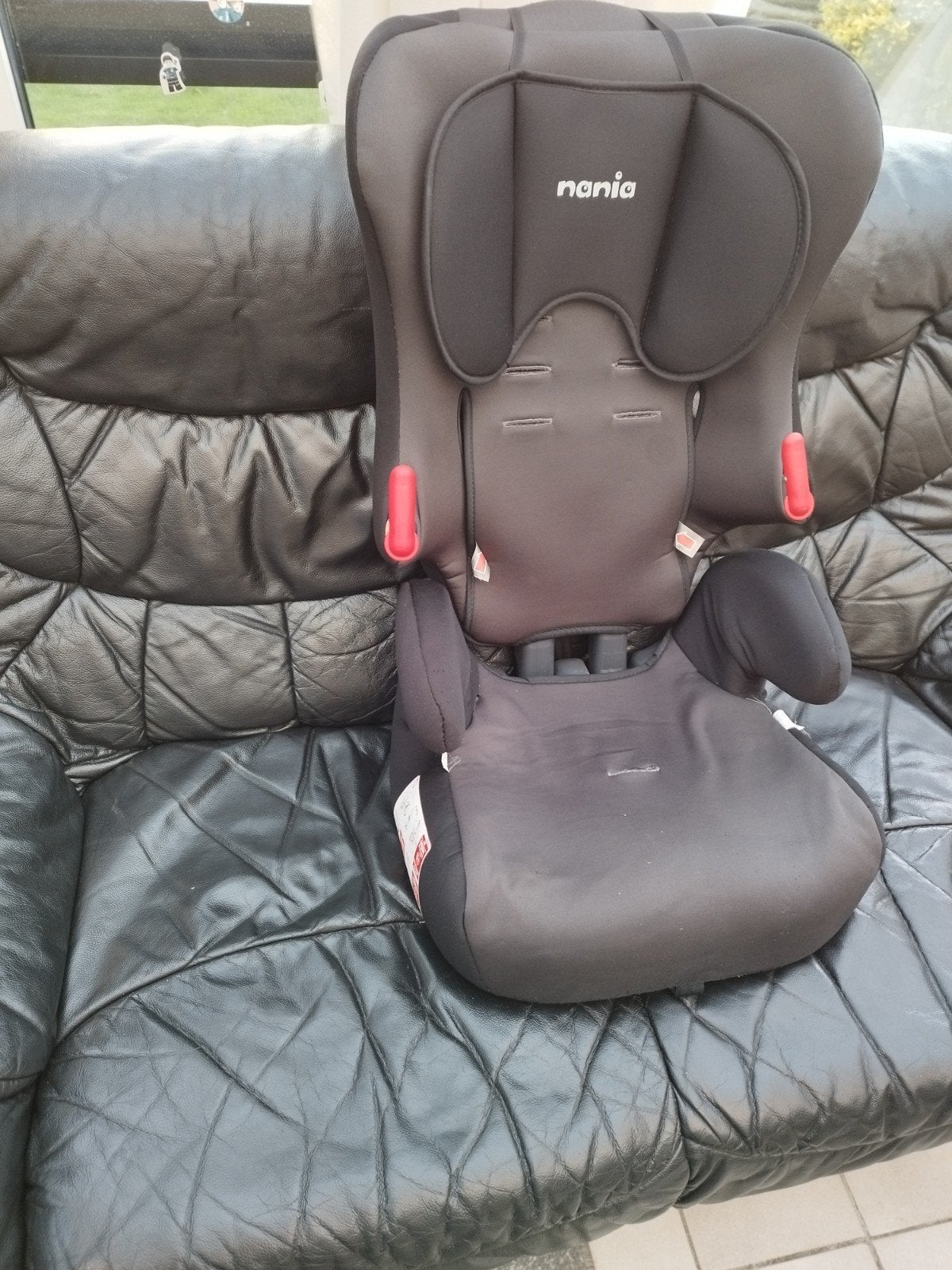 Autostoel zitje+rugsteun voor kind 15-25kg, Ophalen, Autogordel