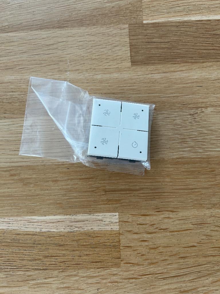 Niko home control - Ventilatiebediening met LED, Bricolage & Construction, Enlèvement, Neuf