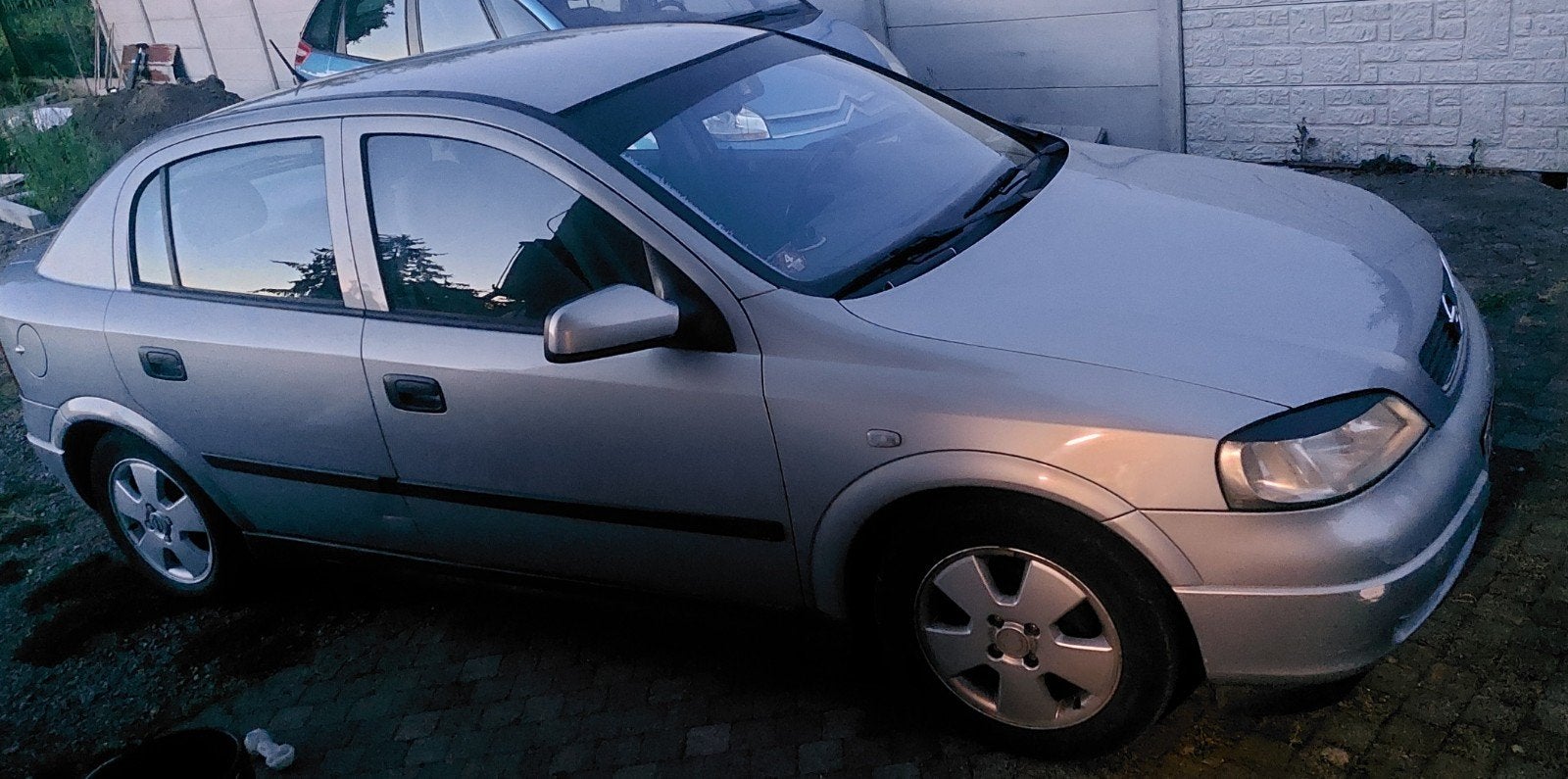 Opel Astra G 1.7diesel 187.500km, Autos, Argent ou Gris, Achat, Beige, Boîte manuelle