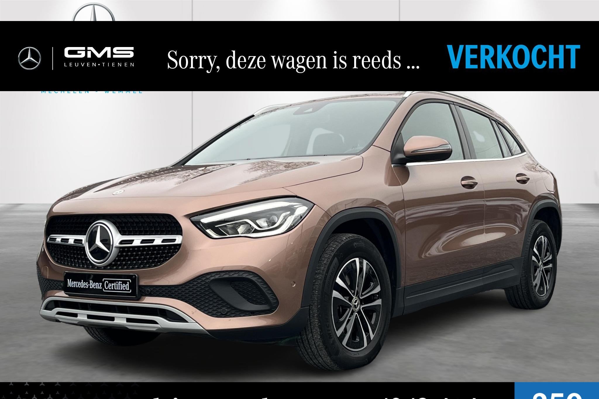 Mercedes-Benz GLA-klasse GLA 250 e Business Line, Zwart, 16 kWh, Plug-in hybride, Bedrijf
