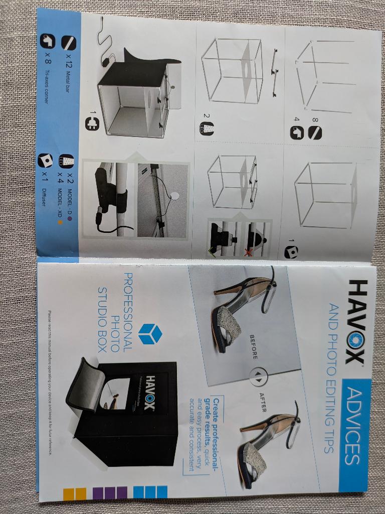 Photo mini studio, Ophalen, Zo goed als nieuw, Overige typen