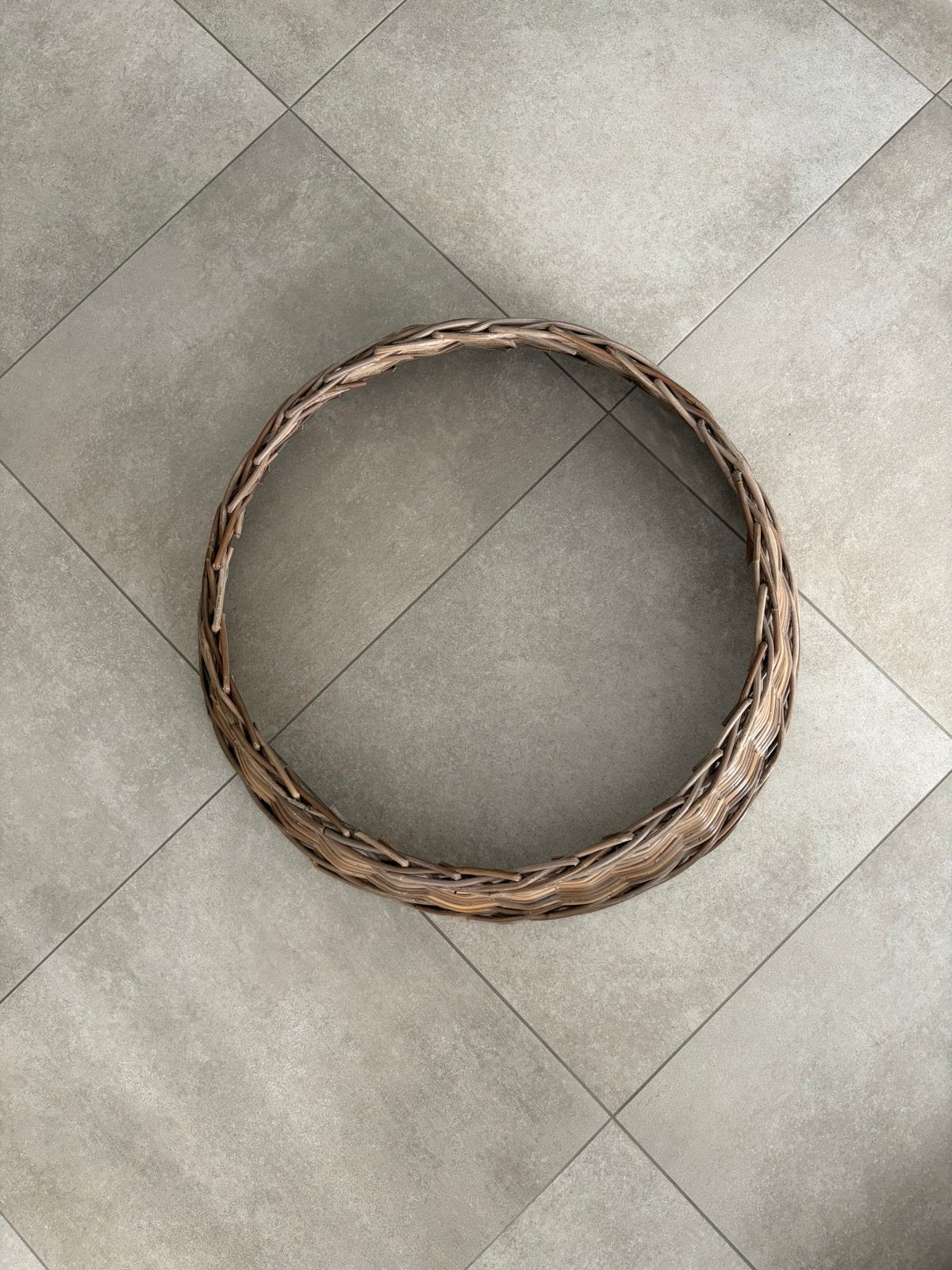 Couronne en osier, Enlèvement ou Envoi, Osier, Rond, Comme neuf