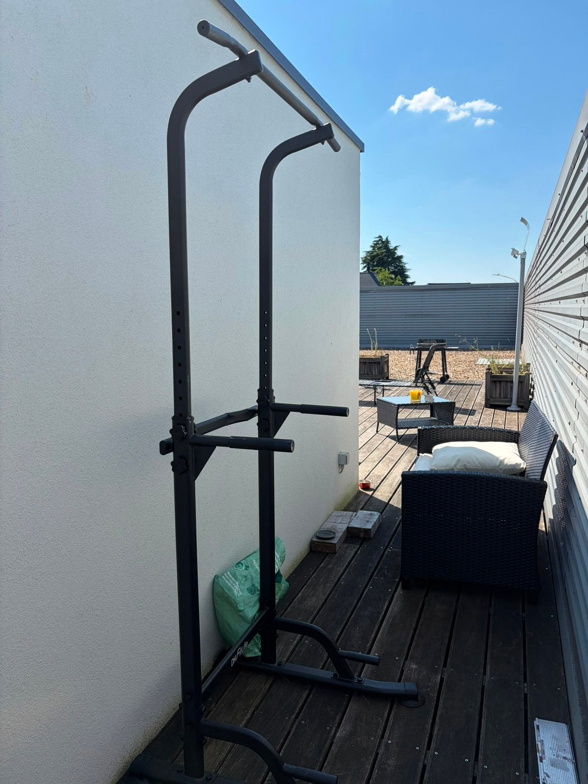 Appareil pour traction et dips, Sports & Fitness, Enlèvement, Comme neuf, Barre de traction