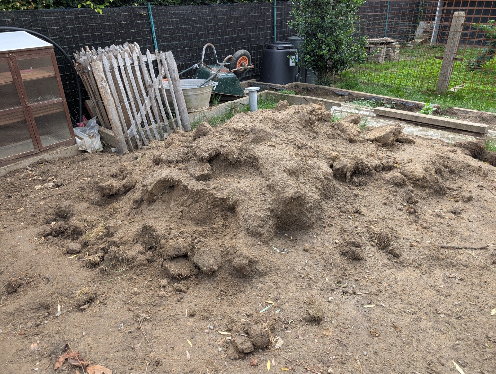Aanvulgrond, Tuin en Terras, Ophalen