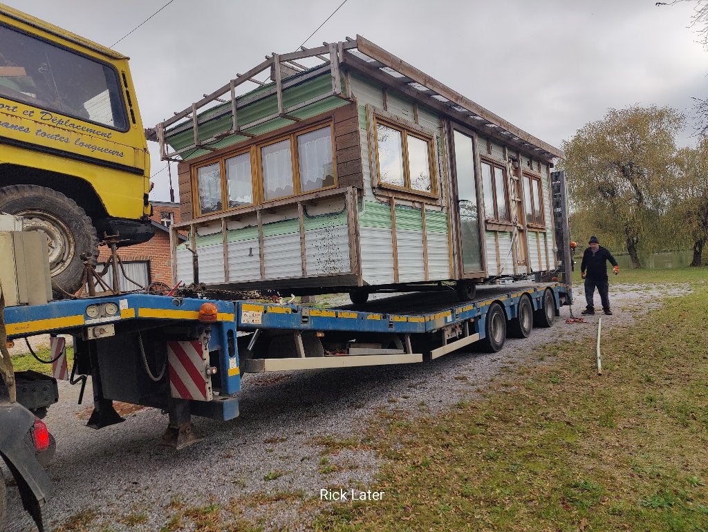 cherche châssis de caravane ou vielle caravane, Caravans en Kamperen, Particulier, 500 - 750 kg, Tot en met 2
